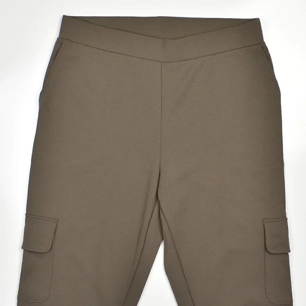 Lisa Rinna Collection Cargo Pull On Pants S - Picture 4 of 6